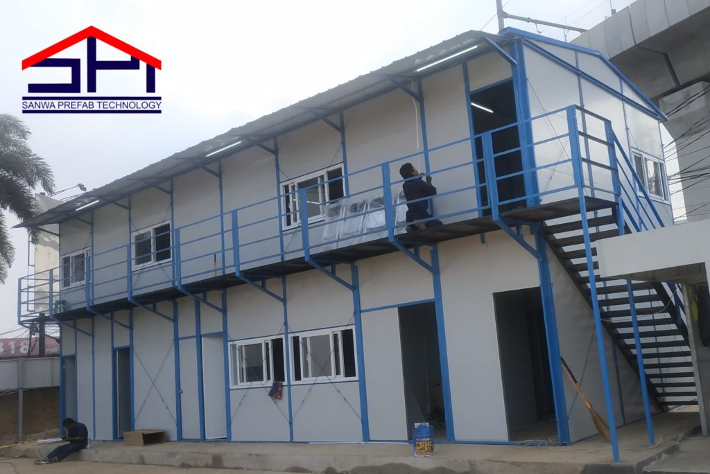 Prefabrikasi K-House Site Office Proyek Condotel Fatmawati Jakarta – PT. Wijaya Kusuma Contractors (WKC)