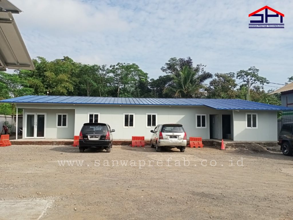 Prefabrikasi T-House Proyek Bendungan Leuwikeris – Ciamis Owner HK