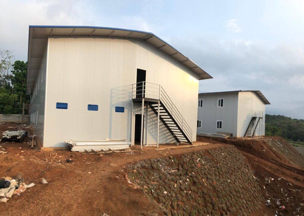 Prefabrikasi T House Mess Karyawan dan Direksi Keet PT Wijaya Karya Serang Panimbang