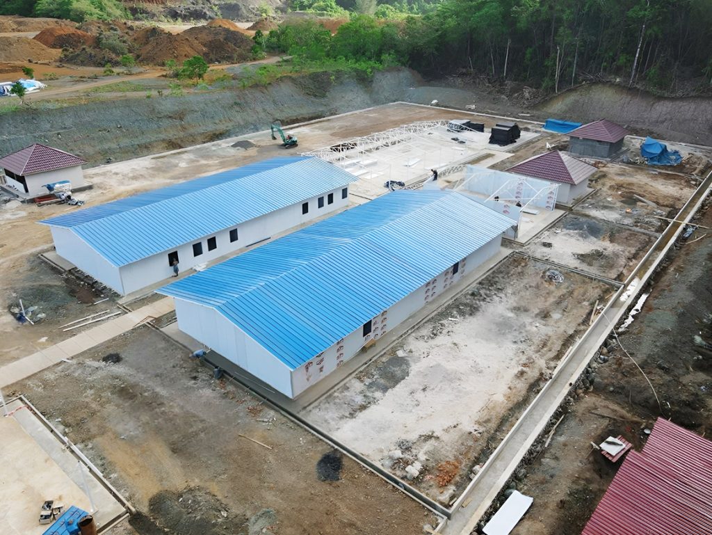 Proyek Pembangunan Prefabrikasi T-House Untuk Pembangunan Site Office PT. KWAIE – Papua Barat