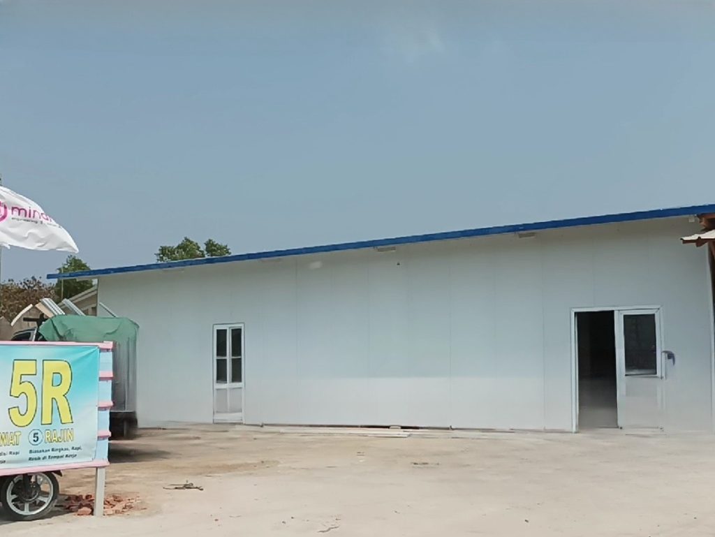 Pembangunan Prefabrikasi T-House Untuk Pembangunan Site Office PT. Minarta – Bekasi (Jawa Barat)