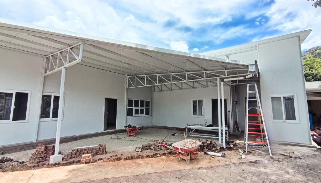 Proyek Pembangunan Prefabrikasi T-House Kitchen, Kom. Depag – Jakarta Selatan
