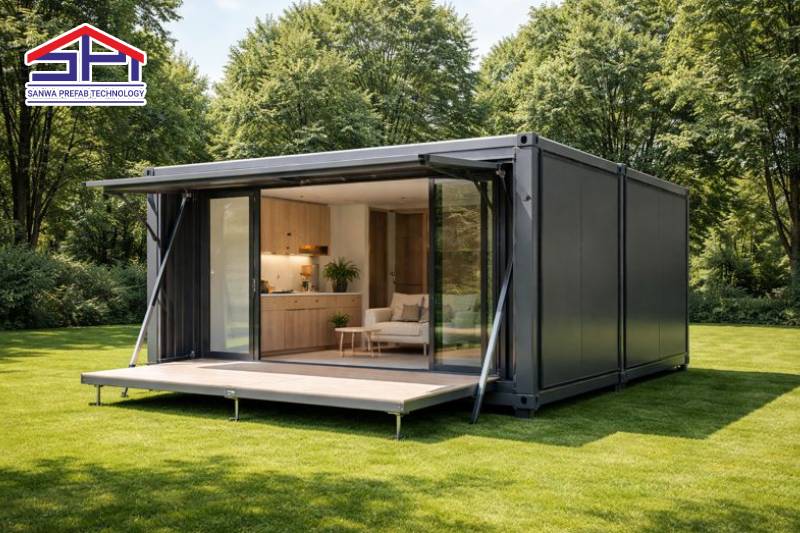 Perbedaan Folding Container, Kontainer Modifikasi, dan Rumah Prefabrikasi